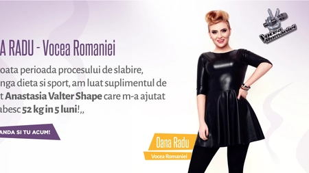 Sfatul specialistului! Totul despre slabirea Oanei Radu cu pastilele Anastasia Valter Shape - FOTO