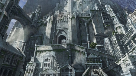 Cetatea Minas Tirith, construita in Marea Britanie - FOTO