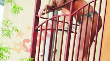 Amanta lui Dan Negru, goala in fata vecinilor
