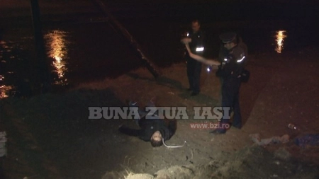 Spanzurat pe podul Bahluiului