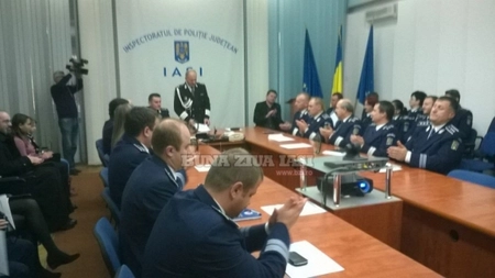 Iata cine sunt politistii din Iasi, avansati in grad