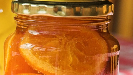 Compot cu mandarine si miere de albine