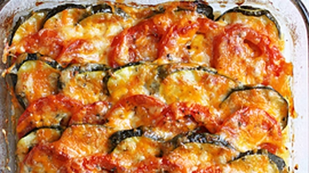 Cei mai gustosi dovlecei la cuptor, cu parmezan si usturoi