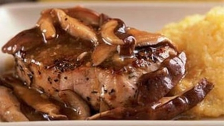 Friptura de porc cu menta