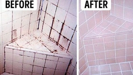Cea mai eficienta solutie pentru curatarea gresiei din baie! Ai nevoie de trei ingrediente