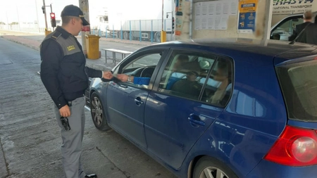 Infracțiuni la regimul juridic al circulației rutiere, depistate de poliţiştii de frontieră gălăţeni