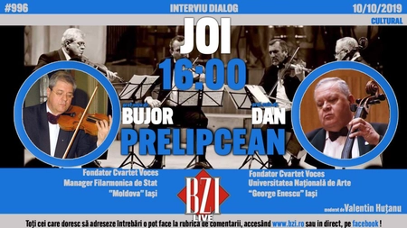 Două dintre personalitățile de marcă ale României, prezente în Studioul BZI LIVE - LIVE VIDEO
