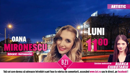 LIVE VIDEO Concept inedit în Iași! Oana Mironescu va veni la BZI LIVE să discute despre proiectul care a propulsat-o în lumea muzicală - FOTO