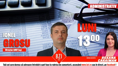 LIVE VIDEO Emisiune de impact pentru toți oamenii de afaceri! Ionel Grosu, directorul ANIF, filiala Moldova, va prezenta la BZI LIVE detaliile despre acest sector important - FOTO