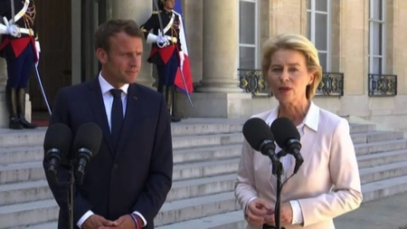 Reacție dură a Ursulei von der Leyen după ce Emmanuel Macron a afirmat că NATO este 