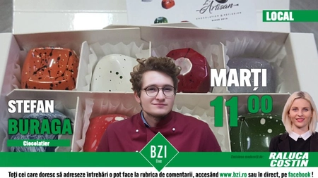 LIVE VIDEO Povestea celui mai tânăr ciocolatier din țară, numai la BZI LIVE. Veți afla totul despre cel mai iubit dulce din lume, desert care creează dependență - FOTO