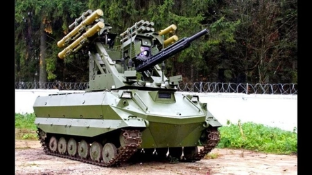 Robot militar rusesc, trimis în Siria