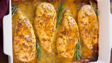 Ingrediente pentru pui cu miere şi muştar