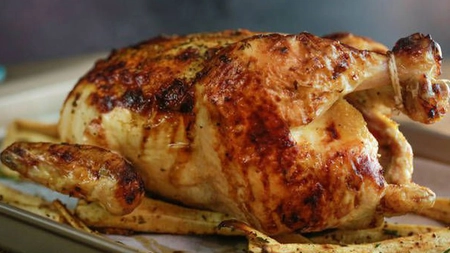 Cum se face puiul cu muştar la cuptor