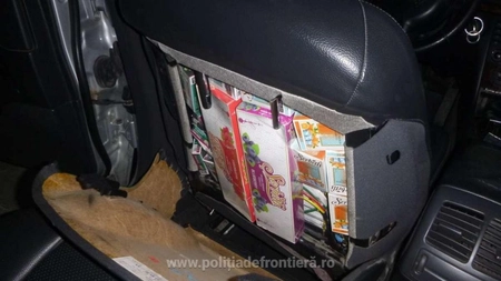 Cantitate impresionantă de tutun aromat pentru narghilea, confiscată de la un basarabean