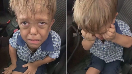 Imaginile care au emoționat internauții. Quaden Bayles, a ajuns în pragul disperării la 9 ani din cauza colegilor care îl hărțuiesc