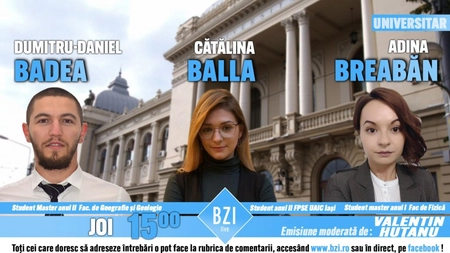 LIVE VIDEO - Sunt tineri de succes, se implică în comunitatea unei instituții publice celebre în toată România! Despre valori, puterea exemplului și mesaje pentru noua generație, într-o ediție specială programată în Studioul BZI LIVE - FOTO