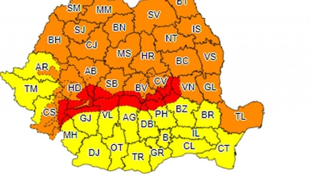 Atenţie, ieşeni! Cod portocaliu de vânt la Iaşi