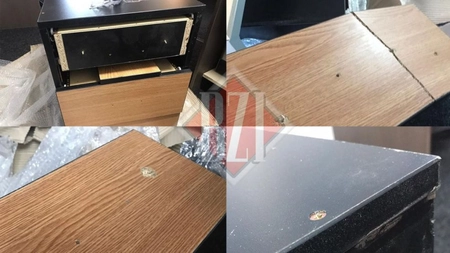 Feriți-vă de Dragon Star! Mai multe colete distribuite unui client din Iași au ajuns la destinație distruse. Atitudine sfidătoare din partea reprezentanților firmei de curierat - FOTO