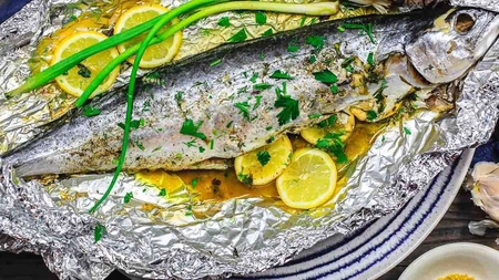 Dezlegare la peste - Macrou la cuptor