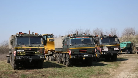 Spital de campanie pentru tratarea bolnavilor de coronavirus. România îl va construi în cinci zile - FOTO