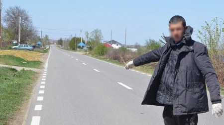 Cetăţean din R.Moldova oprit la frontieră, după ce a incercat să intre ilegal în România