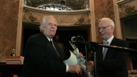 Maestrul Constantin Arvinte, compozitorul Rapsodiei ieșene și unul dintre celebrii folcloriști din România, a împlinit venerabila vârstă de 94 de ani - VIDEO