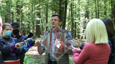 Ministrul Mediului, Costel Alexe, a anunțat la Iași că Sistemul informațional integrat de urmărire a materialelor lemnoase (SUMAL) va fi funcțional începând cu luna iulie - FOTO, VIDEO