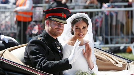 Doi ani de la căsătoria Prinţului Harry cu Meghan Markle. Cele mai frumoase imagini de la nunta celor doi