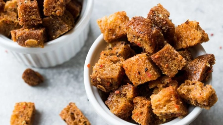 Cum se fac crutoanele - 4 Rețete