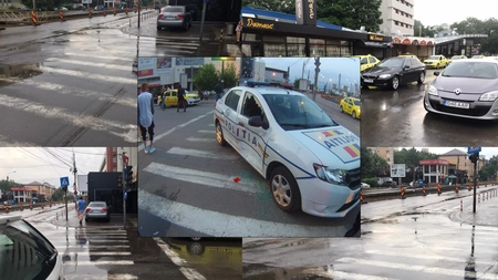 Un tânăr din Vaslui s-a înfipt cu mașina într-un echipaj de poliție în Tudor Vladimirescu și s-a luat la bătaie cu un agent! Lucian Frențescu a refuzat să se legitimeze! (Exclusiv-Foto)