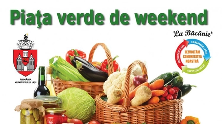 O nouă ediție a „Pieței verzi de weekend”