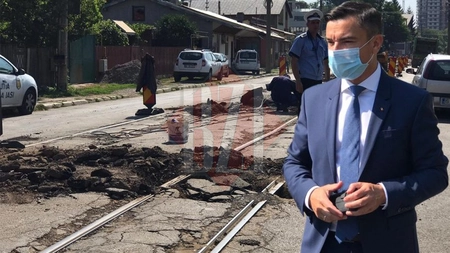 S-a deschis șantierul care leagă Iașul de Holboca! Primarul Mihai Chirica se așteaptă la probleme cu constructorul Conest SA - FOTO/VIDEO
