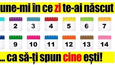 Test. Iată ce amprenta îşi lasa data naşterii asupra caracterului tău
