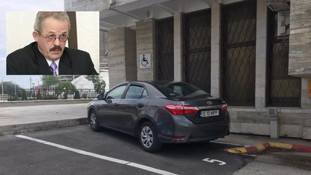 Tupeul fără margini al lui Anton Doboș! A parcat din nou pe locurile destinate persoanelor cu dizabilități - FOTO