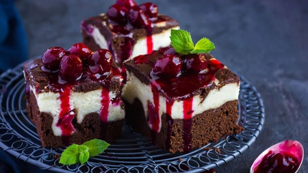 Cum se face negresa cu cireșe