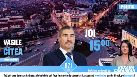 LIVE VIDEO - Deputatul Vasile Cîtea vine la BZI LIVE! Va pica Guvernul Ludovic Orban, după moțiunea de cenzură depusă de PSD? - FOTO