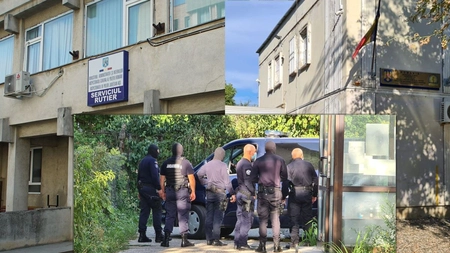 Cutremur la Rutieră! Doi polițiști reținuți și doi angajați privați plasați sub control judiciar, aseară la Iași! Procurorii de la Direcția Națională Anticorupție i-au acuzat că au primit pizza șpagă - UPDATE