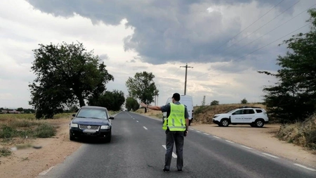 Polițiștii de frontieră au prins la volan un gălățean cu o alcoolemie de 1.45 mg/l