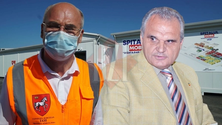 Dr. Vasile Cepoi ademenește angajații din spitalele din Iași să lucreze în spitalul mobil din Lețcani, investiția controversată a lui Maricel Popa! Medicilor și asistenților li se promit salarii majorate