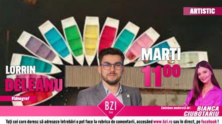 LIVE VIDEO - Povestea din spatele camerei de luat vederi cu unul dintre cei mai cunoscuţi videografi din Iaşi! Lorrin Deleanu va fi prezent în studioul BZI LIVE - FOTO