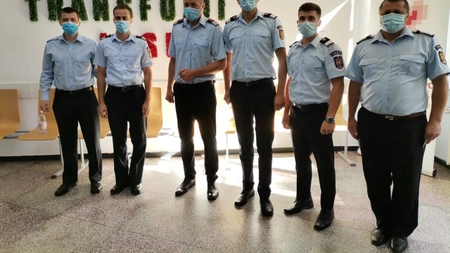 Salvatorii ISU Iași salvează vieți donând sânge la Centrul de Transfuzii Sanguine Iaşi - FOTO