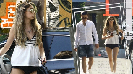 Cum a fost surprinsă iubita lui Selly la un restaurant de fițe! La coborârea din mașină s-a văzut mai mult decât trebuia