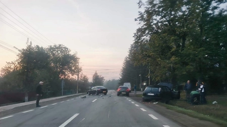 Accident rutier grav în Răducăneni. Au fost implicate două mașini EXCLUSIV