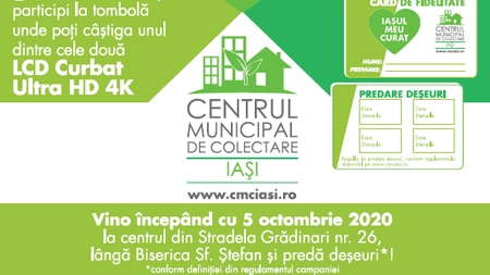 Adu deșeuri electrice și baterii uzate la CMCI și poți câștiga un LCD!