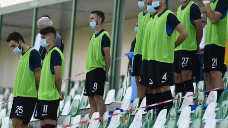 Focar de COVID-19 la FC Viitorul. Meciul cu Politehnica Iași, sub semnul întrebării