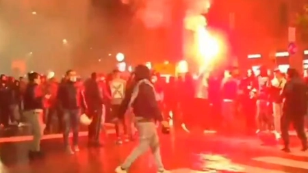 Proteste violente împotriva restricțiilor în Italia - FOTO / VIDEO