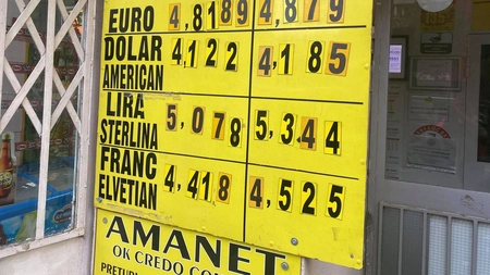 Curs valutar 22 octombrie 2020. Leul capătă puteri în faţa monedei europene