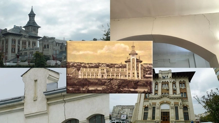 Celebra clădire Vama Veche din Iași, ajunsă pe mâinile unui milionar și ale unui offshore din Insulele Virgine, a devenit o umbră a monumentului istoric. Zidurile autogării Codreanu crapă, spațiile Medicarom au rămas pustii - FOTO