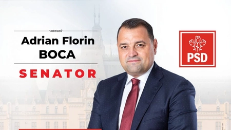 Adrian Florin Boca, candidat pentru Senatul României: O echipă puternică de candidați social-democrați se prezintă în fața ieșenilor  la alegerile locale din 6 decembrie! (P)